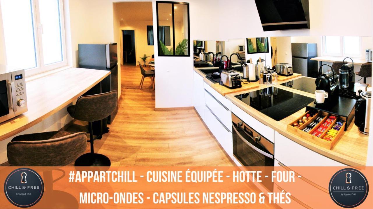 Appart Chill & Free - Proche Centre Valenciennes - Parking Gratuit Dış mekan fotoğraf