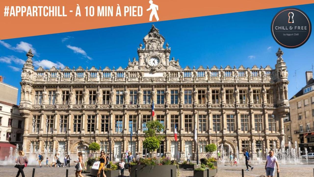 Appart Chill & Free - Proche Centre Valenciennes - Parking Gratuit Dış mekan fotoğraf